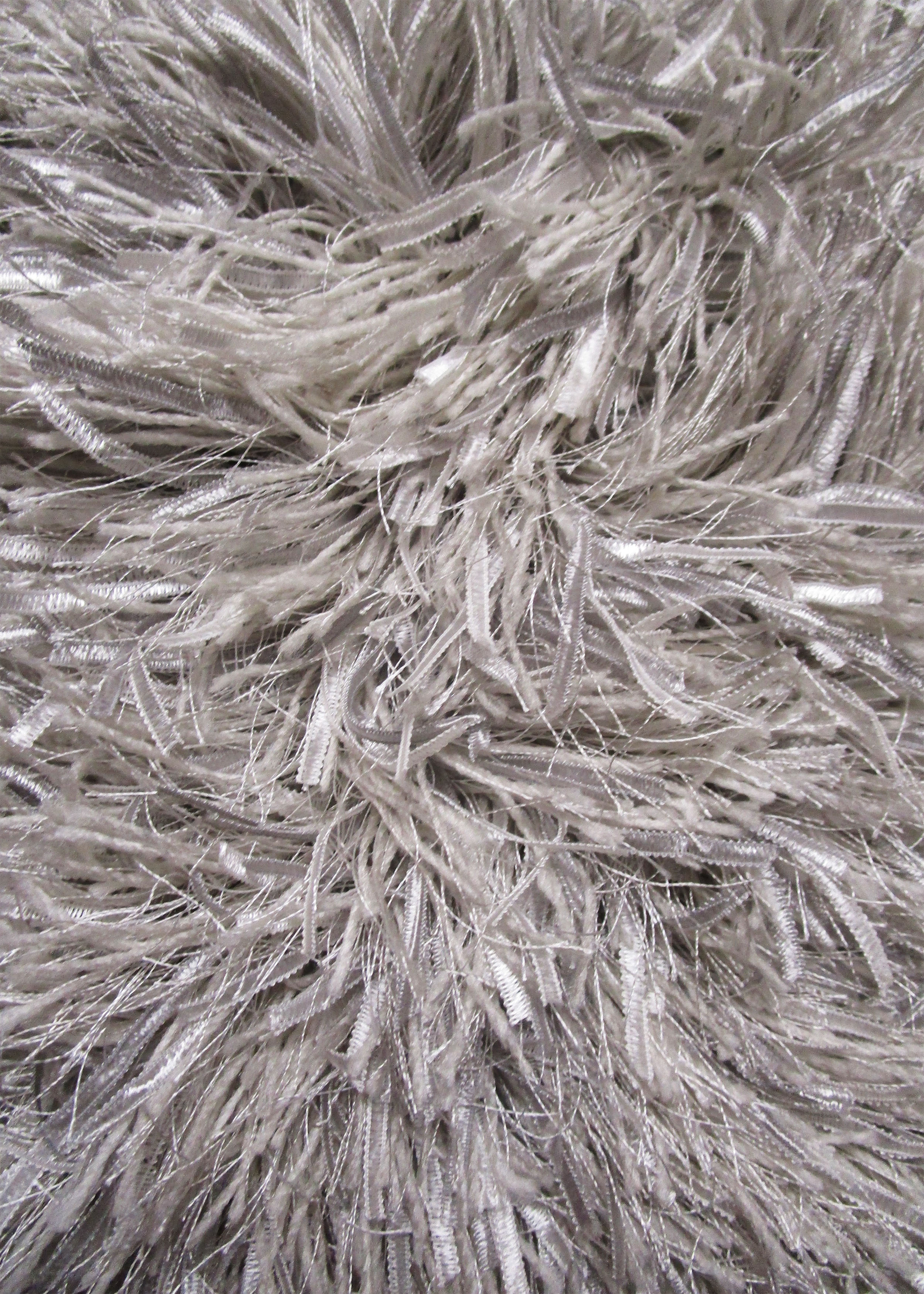 Lace Shag Rug Nickle Gray 