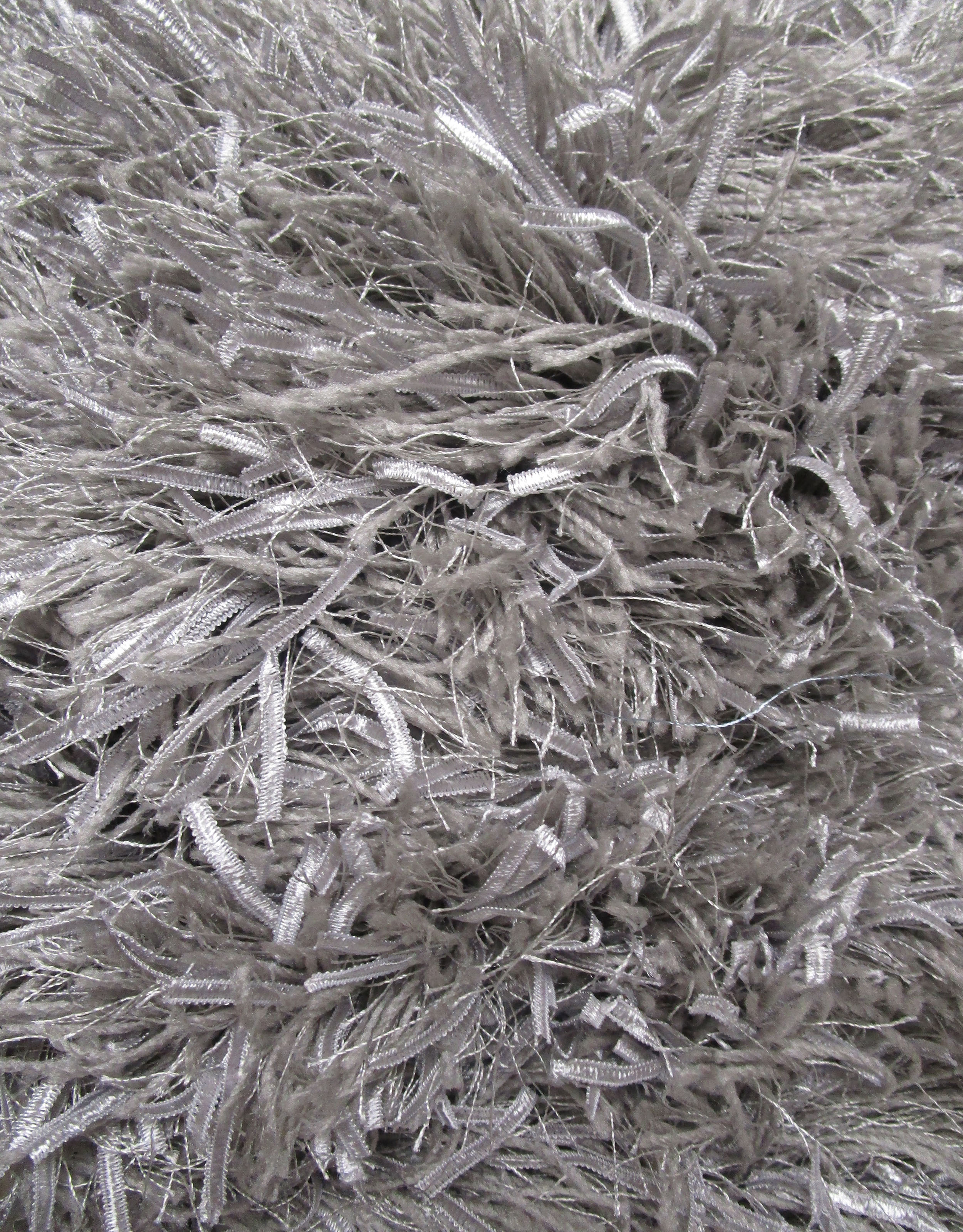 Lace Shag Rug Stone Gray