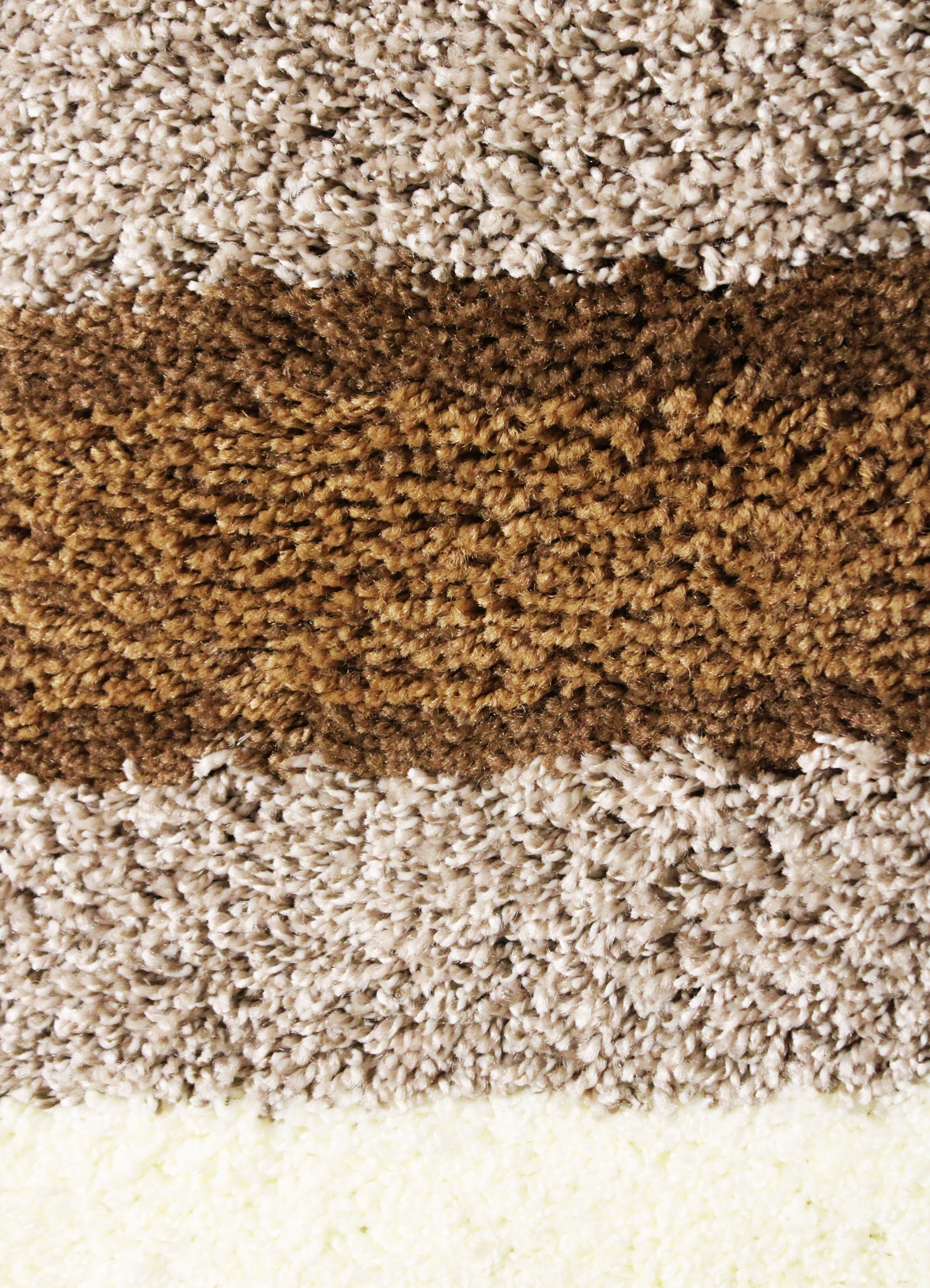Earth Stripes Rug Heavy Cut Pile 