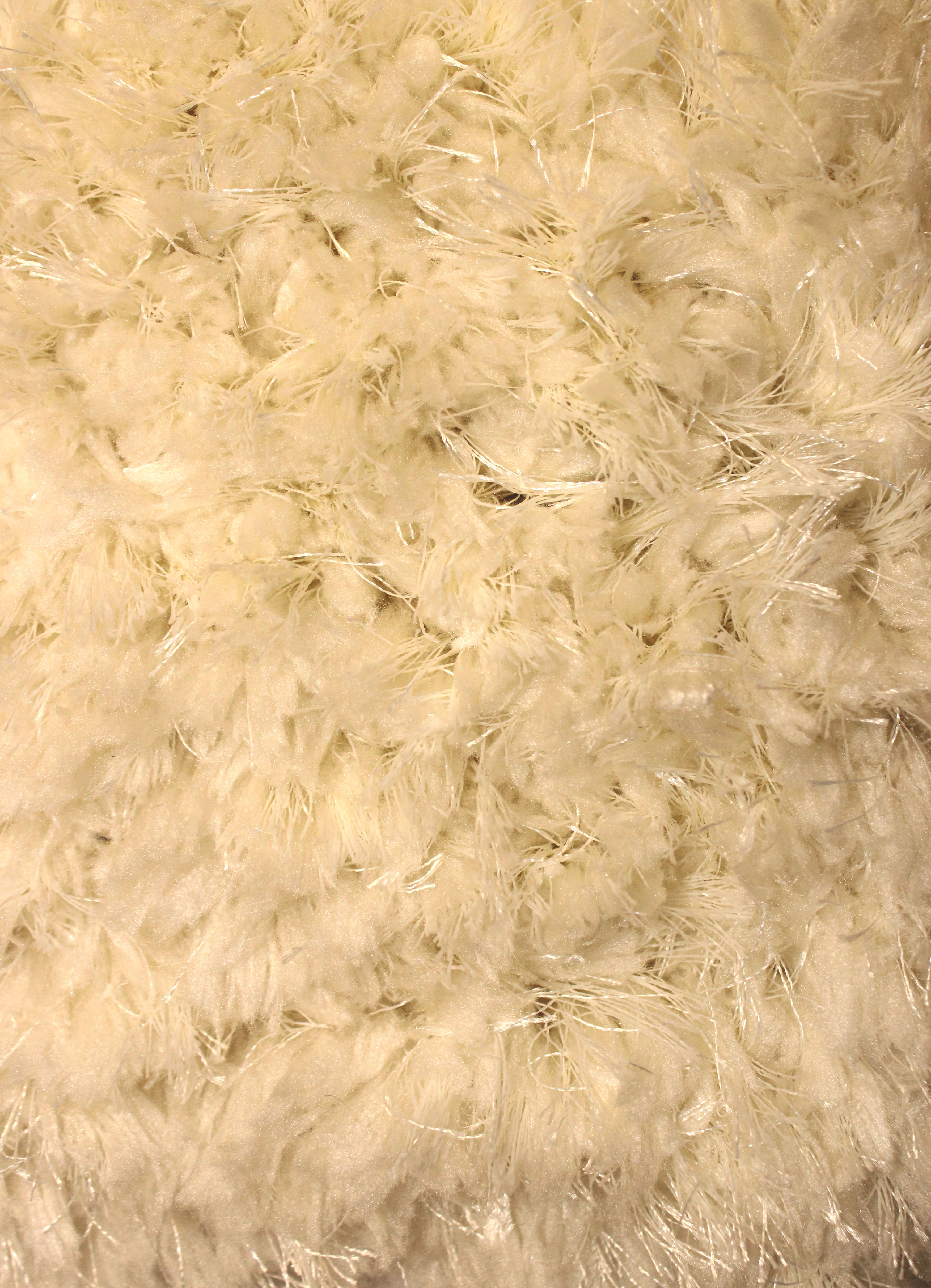 A Butter Cream So Soft Shag Rug 