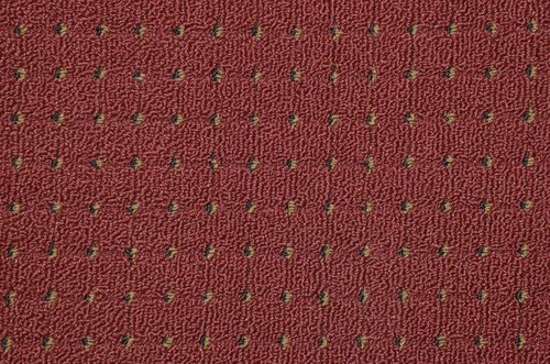 Commercial Carpet Pin Dot Red 