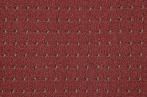 Commercial Carpet Pin Dot Red 